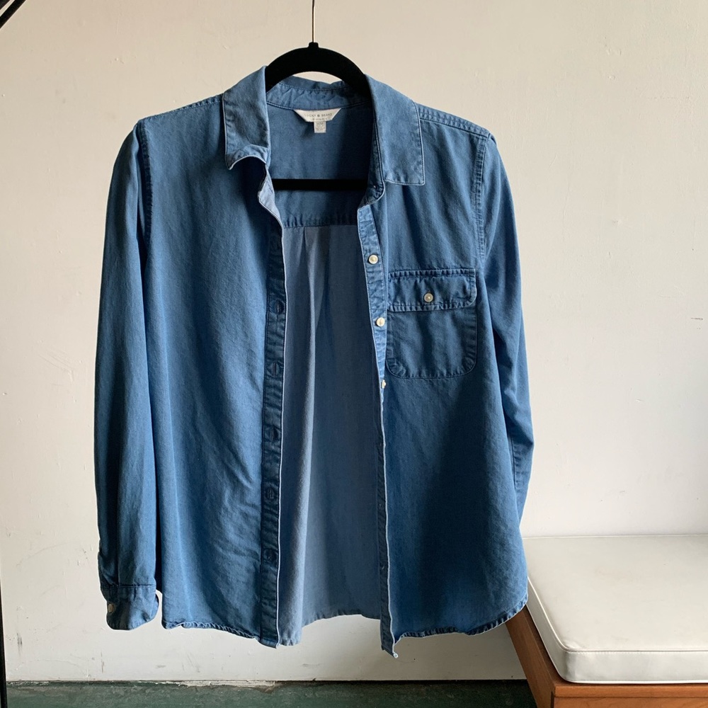 Lucky Brand | Chambray Style | Denim Shirt